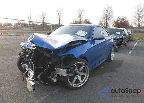 2015 BMW M235 from USA, damaged, VIN WBA1J7C51FV253709